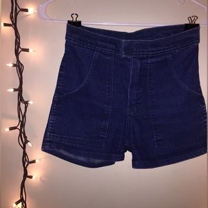 Denim Vintage High Waisted Shorts